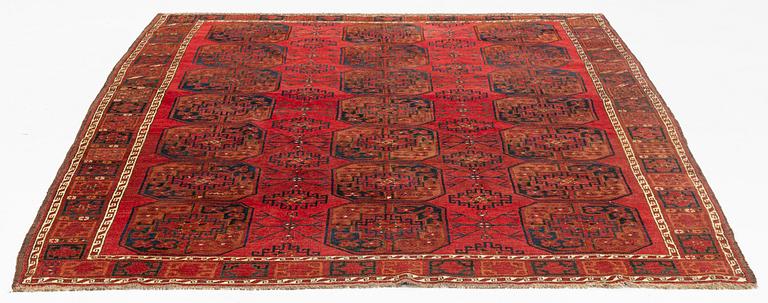 An Antique Ersari carpet, ca 292 x 203 - 226 cm.