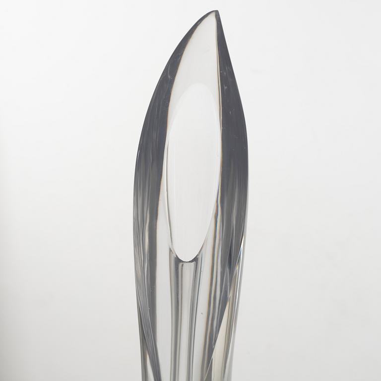 Aimo Okkolin, vas, "Svärdslilja", Riihimäen Lasi Oy, Finland.