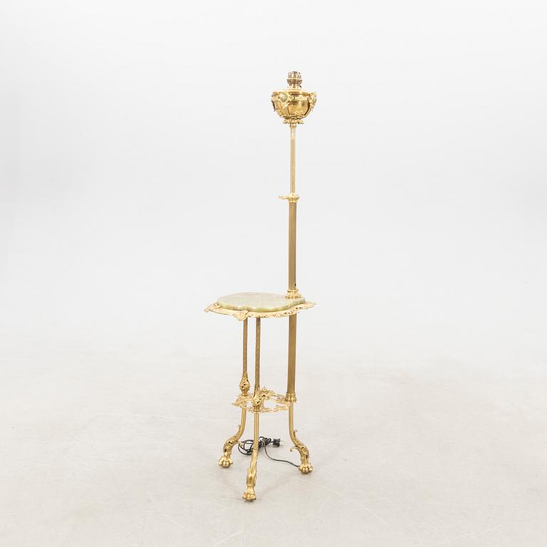 Floor-standing gas lamp, 20th century.