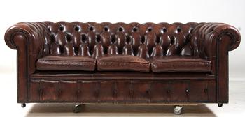SOFFA, chesterfield, 1900-tal.