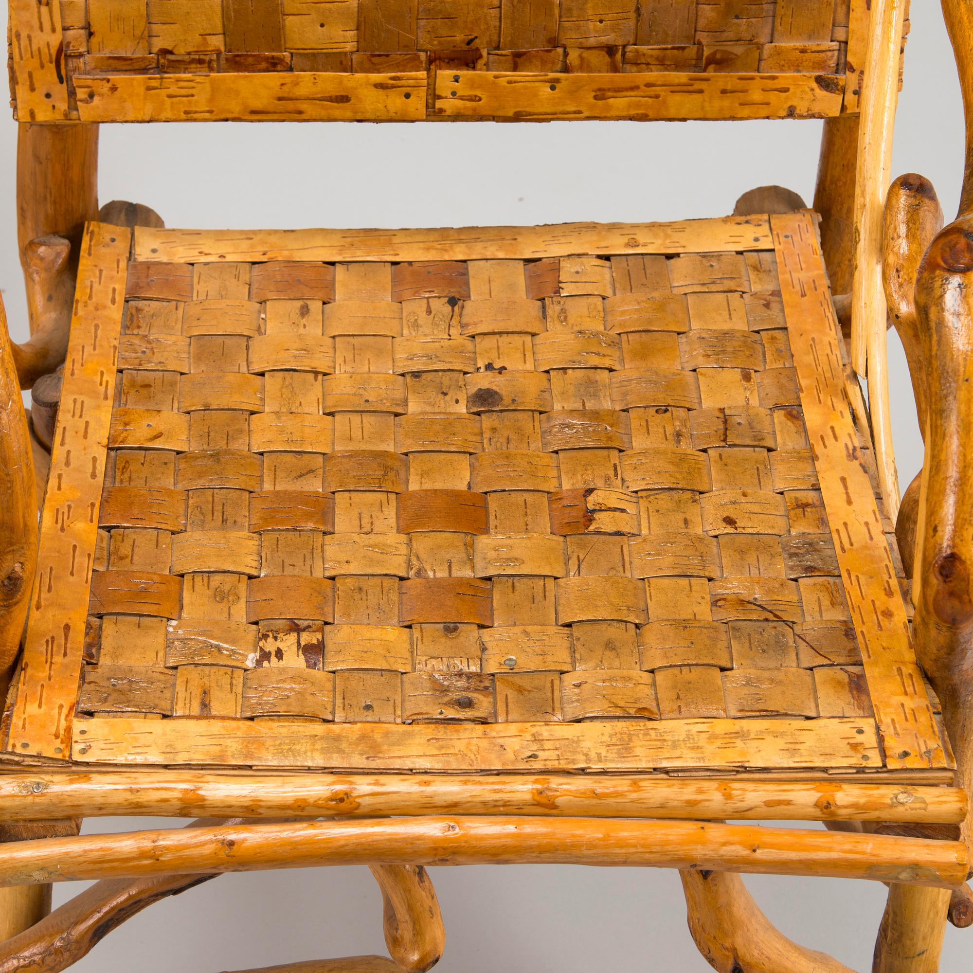 A four piece furniture suite, mid-20th century.