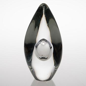 Timo Sarpaneva, Glasskulptur, signerad Timo Sarpaneva, Iittala.