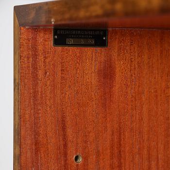 Hyresgästernas Möbelaffär, a set of two functionalist birch cabinets, Stockholm, 1930s.