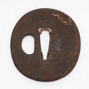Tsuba ja tsuka, Japani.