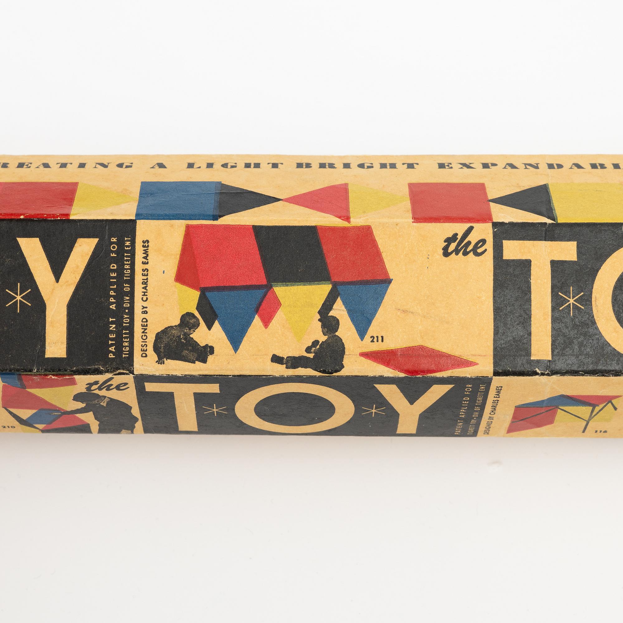 Charles & Ray Eames, 'The Toy', Tigrett Toy, Chicago, USA, 1950s.