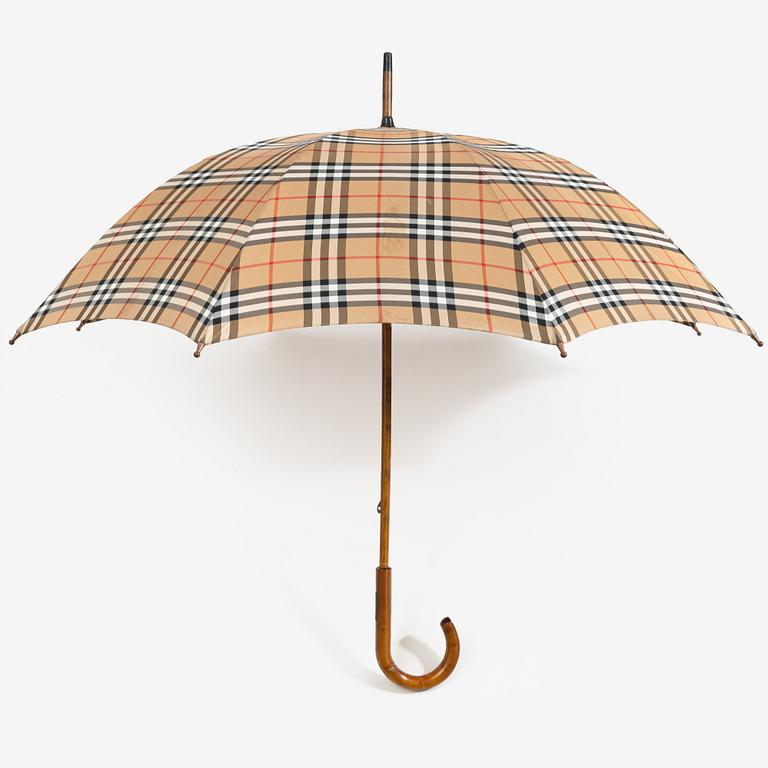 Burberry, umbrella, vintage.