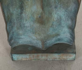 BARBRO BÄCKSTRÖM, a patinated bronze sculpture, signed dated and numbered 0/6 BB/HB 1982.