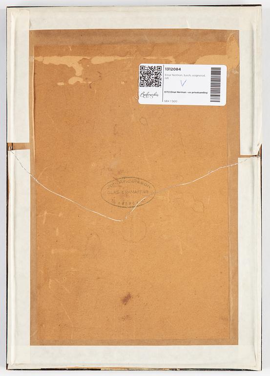 Einar Nerman, ink, unsigned.