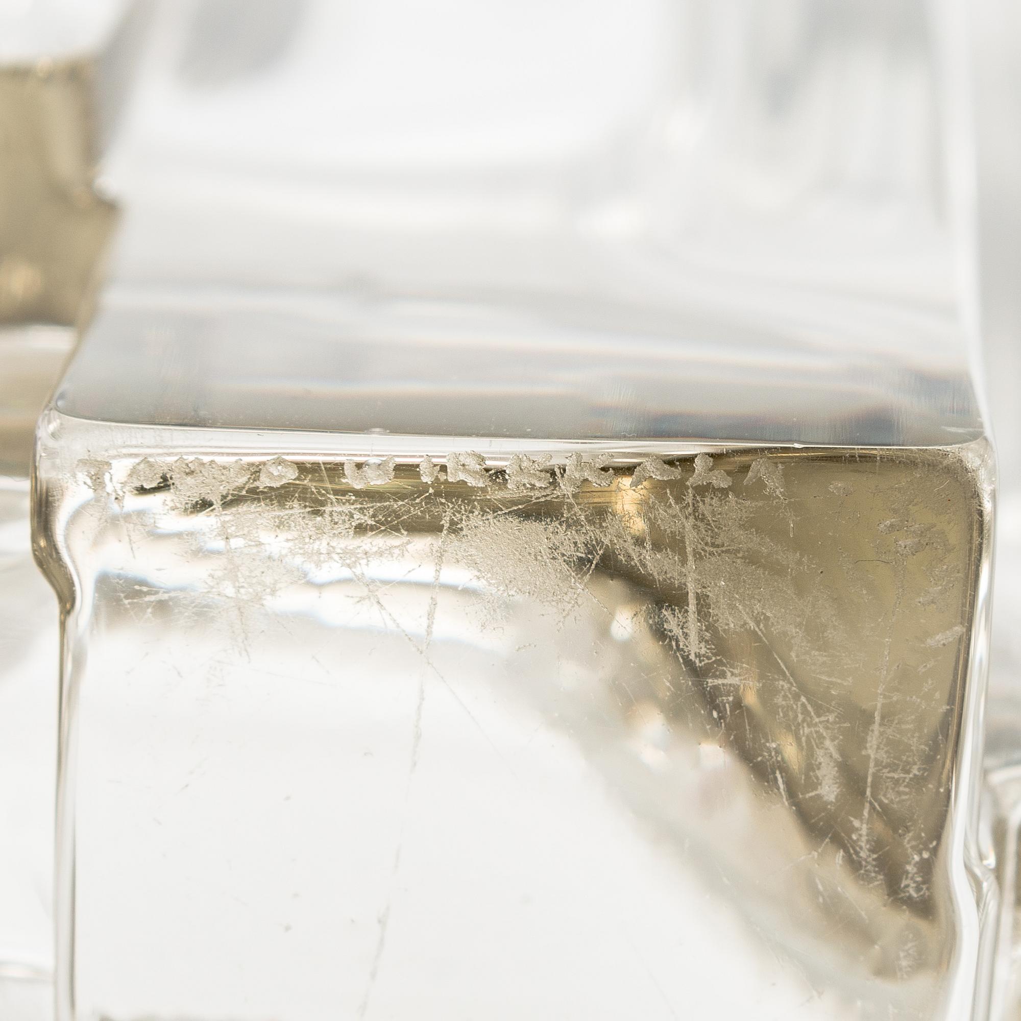 Tapio Wirkkala, an 'Arcadia' glass vase, Iittala, signed Tapio