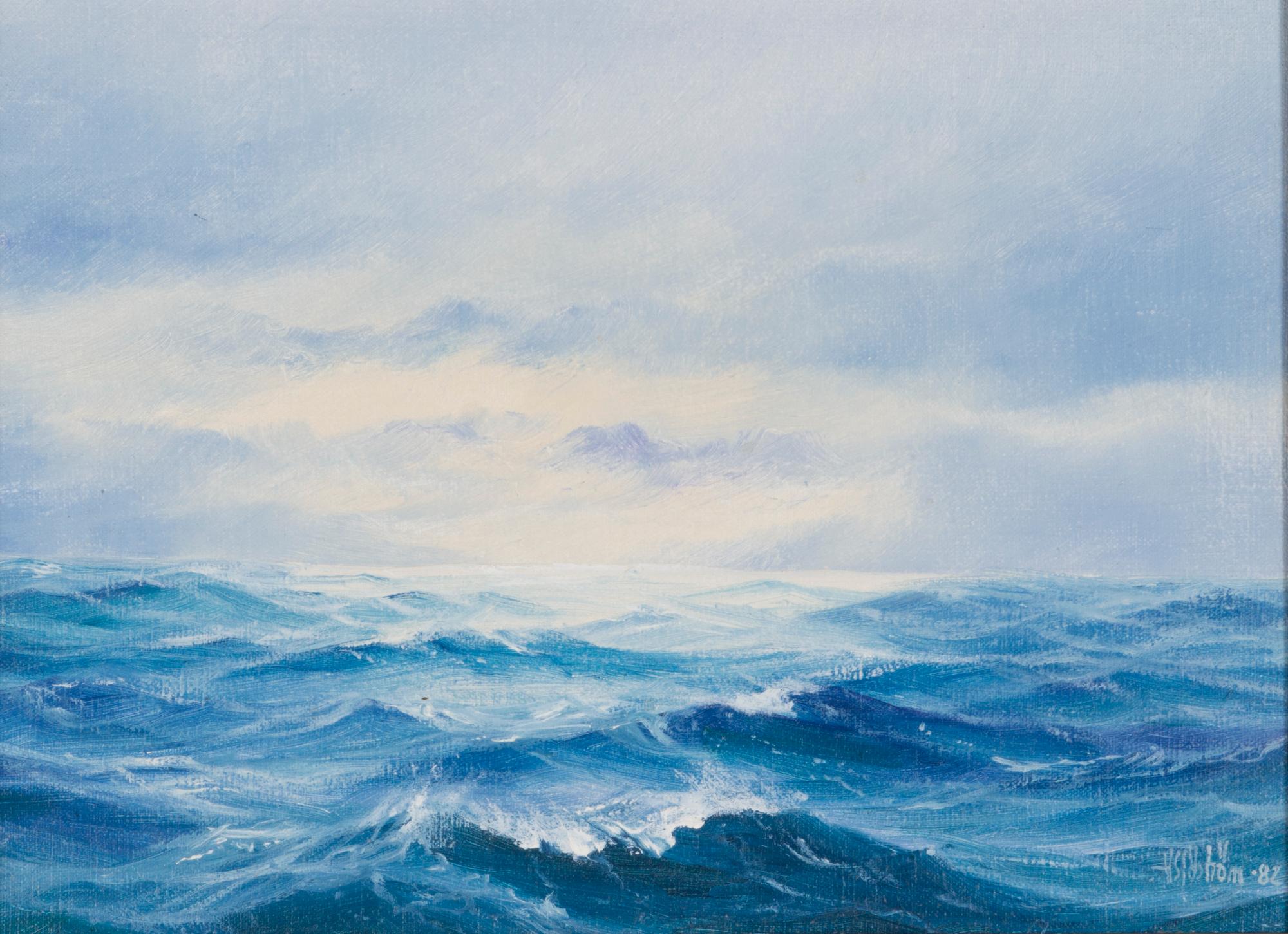 HÅKAN SJÖSTRÖM, oil on canvas, signed and dated 88.