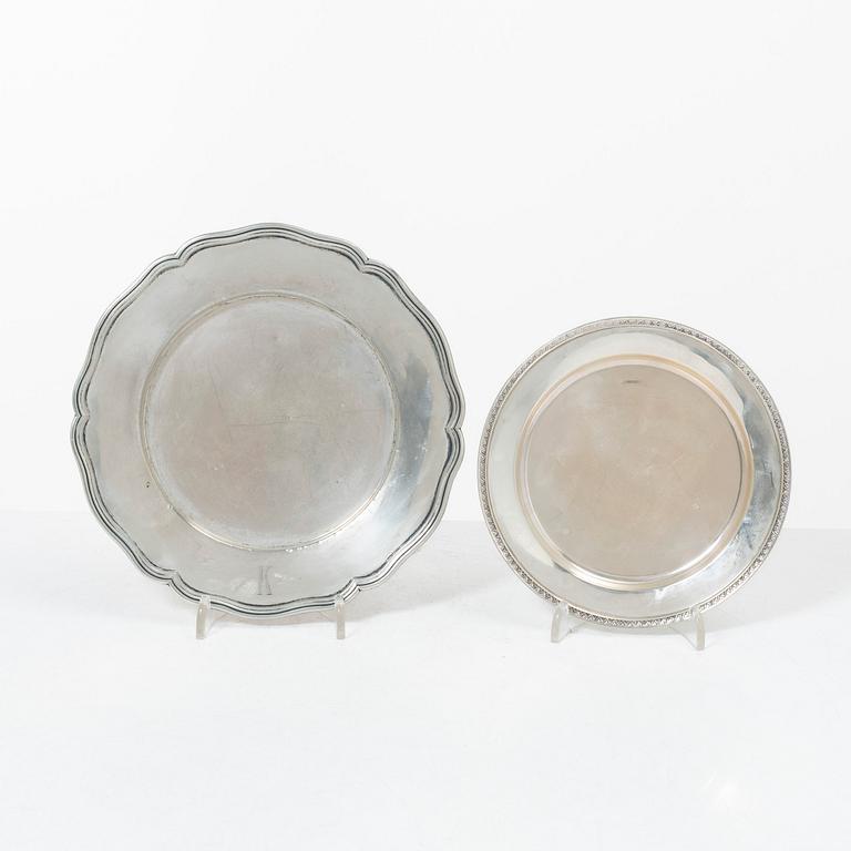 Fat, 5 st, silver, bl a WA Bolin, Stockholm 1930.