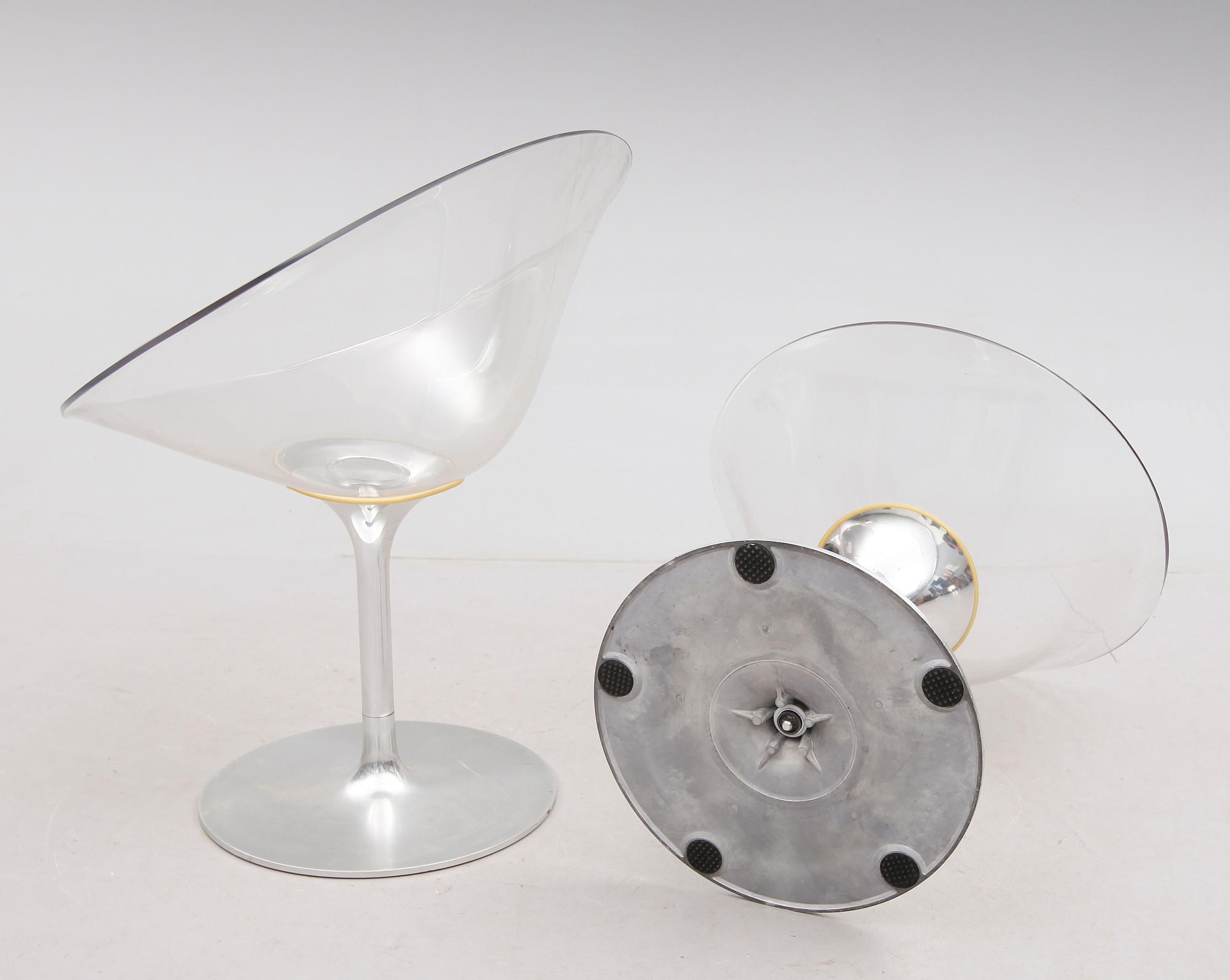 STOLAR, ett par, "Eros", Philippe Starck, Kartell.