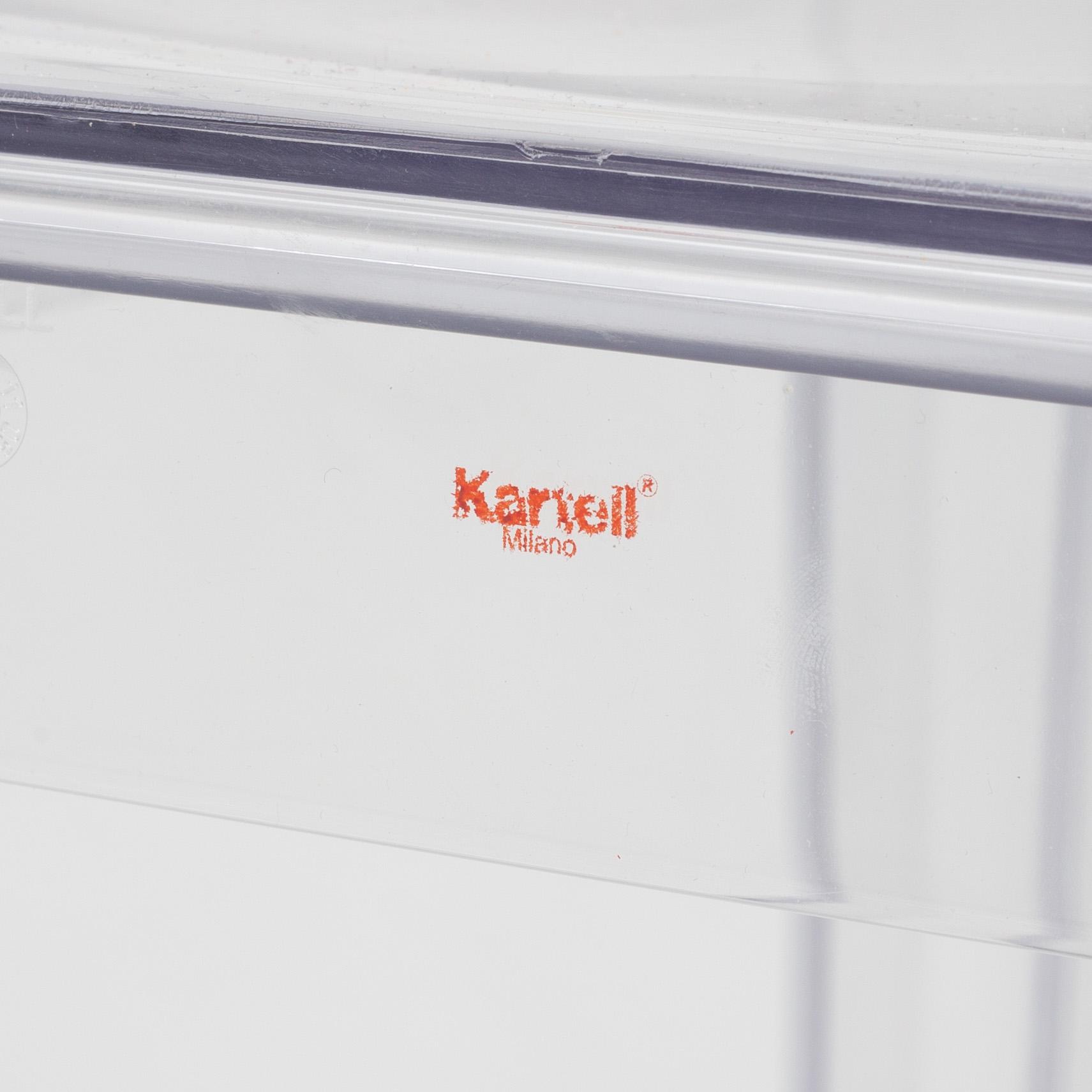 Philippe Starck, 8 st, "La Marie" Kartell, Italien, Modellen formgiven 1998.