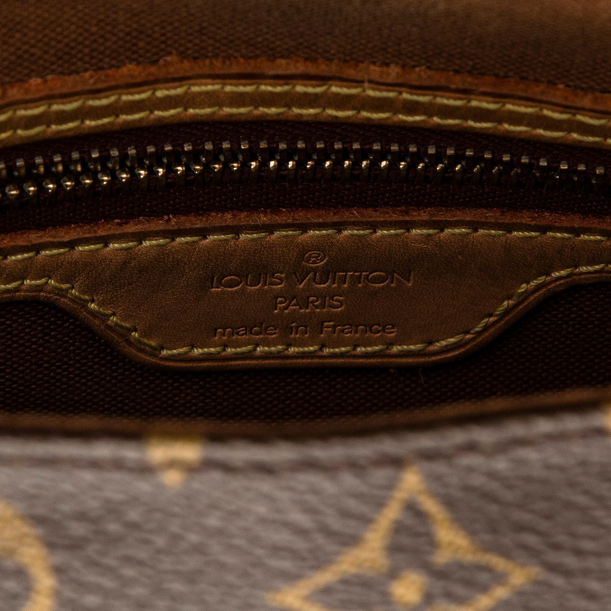Louis Vuitton, a monogram canvas 'Mini Looping' bag.