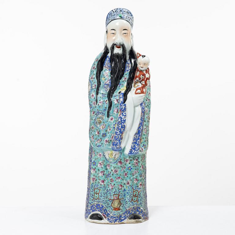 Skulptur, porslin. Kina, 1900-talets andra hälft.