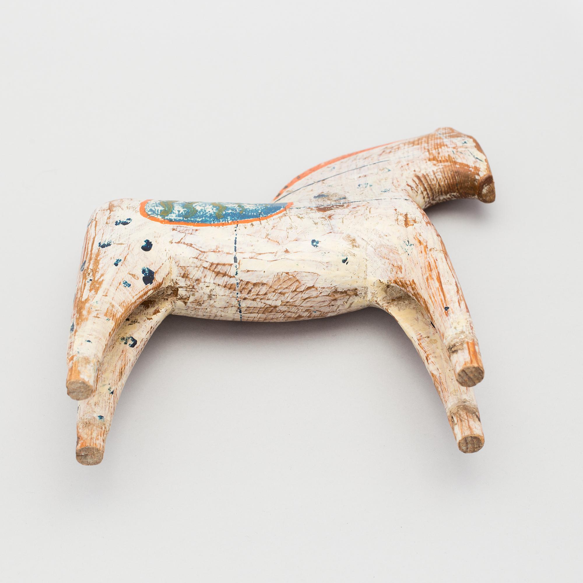 DALAHÄST, allmoge, 1800-talets andra hälft.