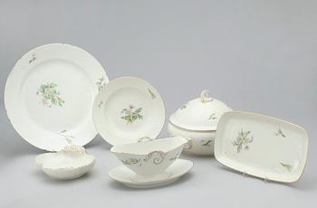 MATSERVIS, 159 delar, porslin, Bing & Gröndahl, Danmark.