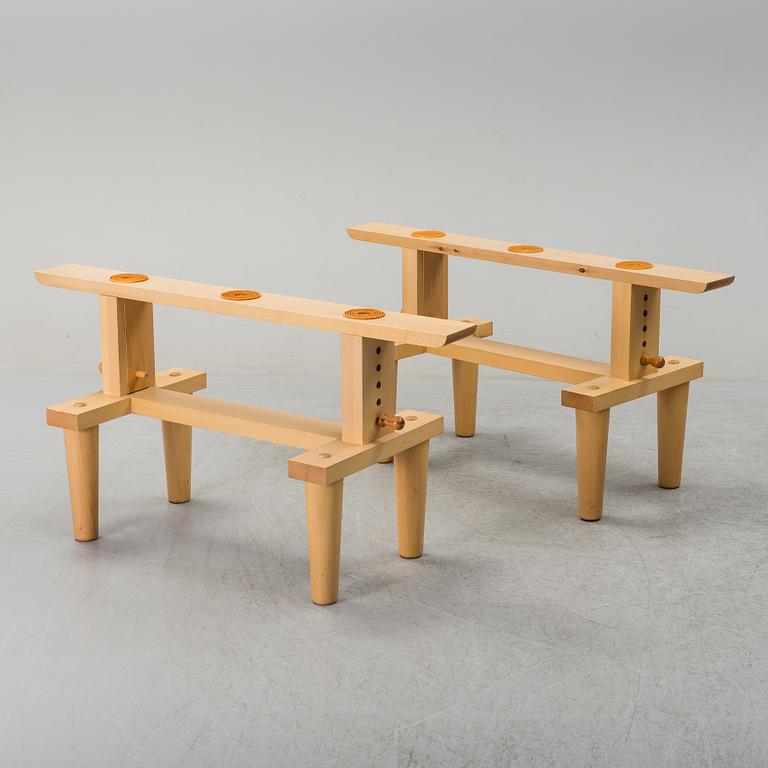 A 'Bramante' table designed by Achille Castiglioni & Pier Giacomo Castiglioni for Zanotta, Italy.