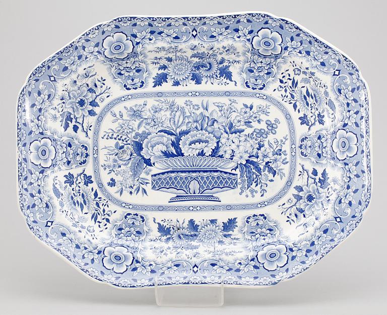 STEKFAT, 4 st, flintgods, England. 1800-tal.