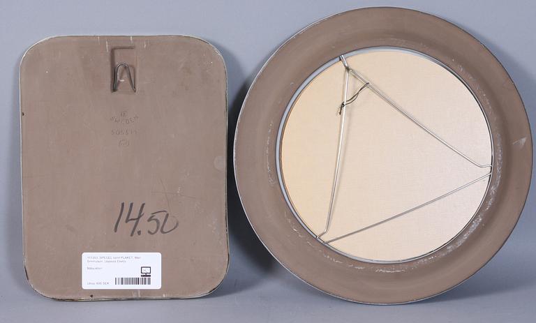 SPEGEL samt PLAKET, Mari Simmulson, Uppsala Ekeby.