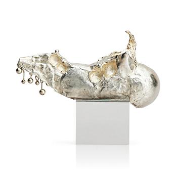 490. Lars Arby, a sterling silver sculpture, Gothenburg, Sweden 1982.
