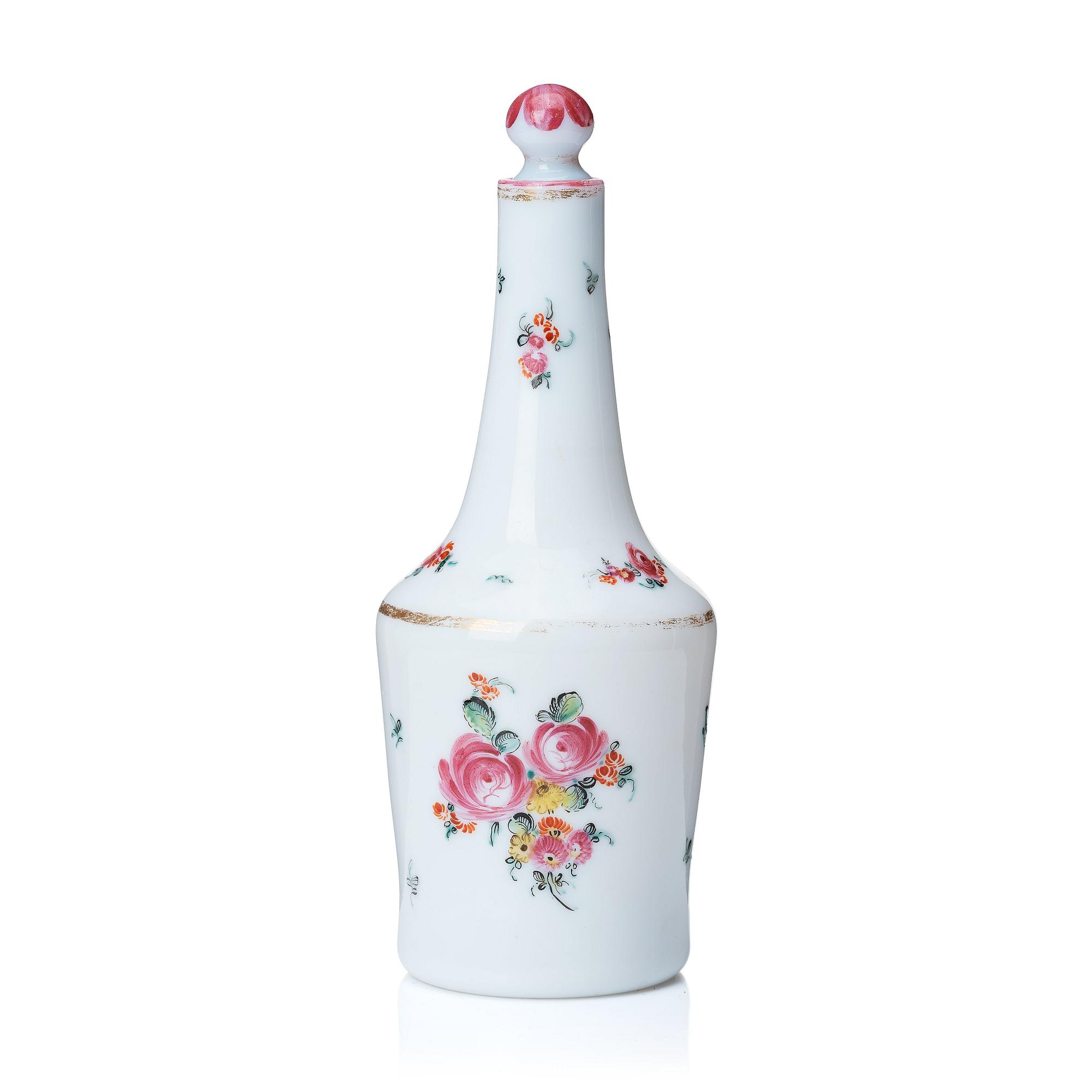 A Russian bottle with stopper, circa 1800.