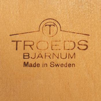 Nils Jonsson, matbord med 6 stolar, Troeds.