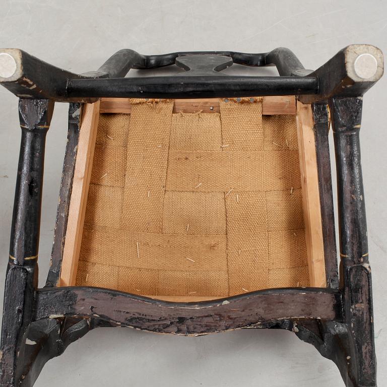 STOLAR, 4 st, rokoko, 1700-talets andra hälft.