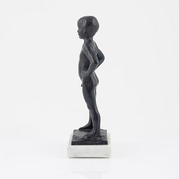 Gudmar Olovson, Sculpture. Cold bronze (bronzed synthetic resin), signed.