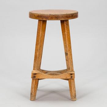 Stool, dated 1829.