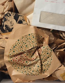 Arman (Armand Pierre Fernandez), "Papier Poubelles / Wastepaper Basket" ur Édition MAT 64.