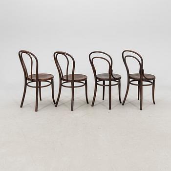 Thonet Chairs, 2+2 pcs First Half of the 20th Century.