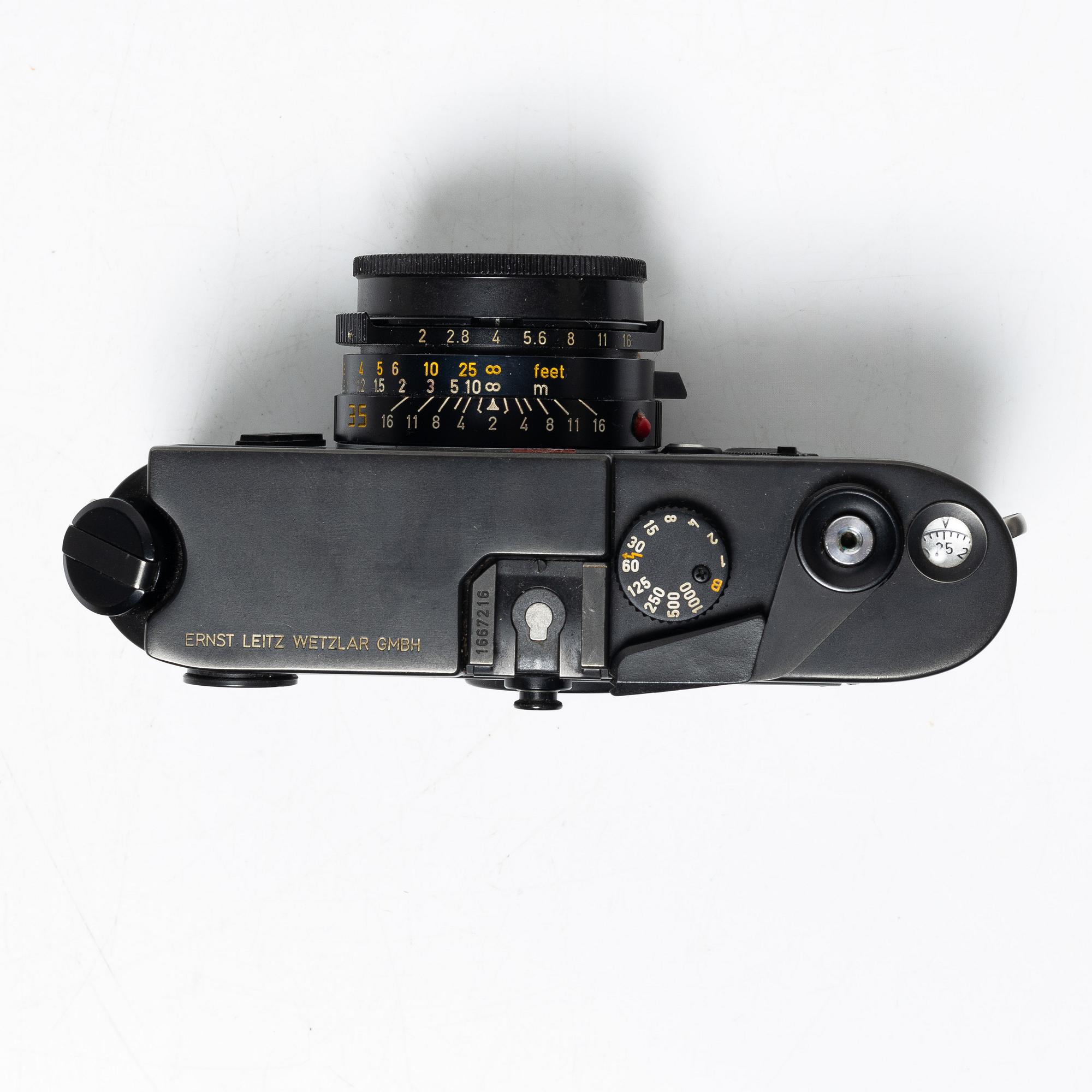 Leica M6, no. 1667216, 1985.