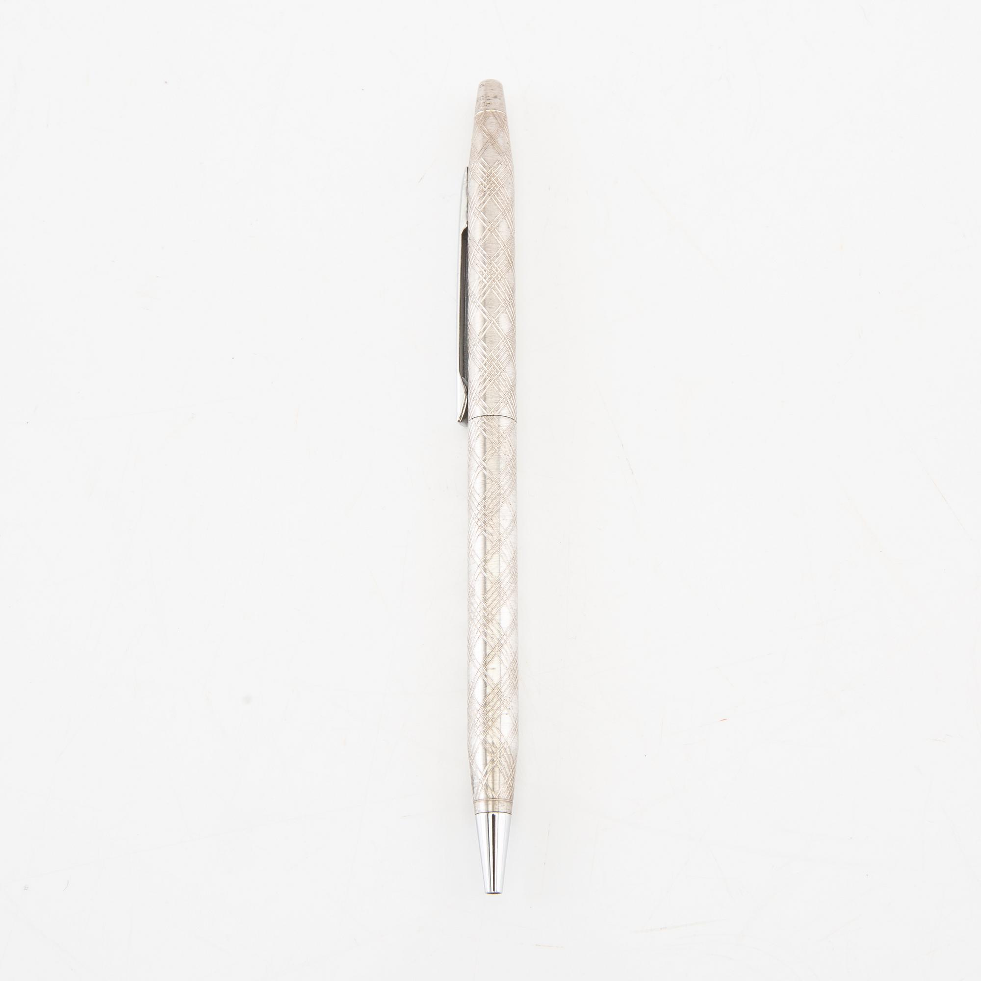 Tiffany & Co, kulspetspenna sterling silver 1900-talets mitt.