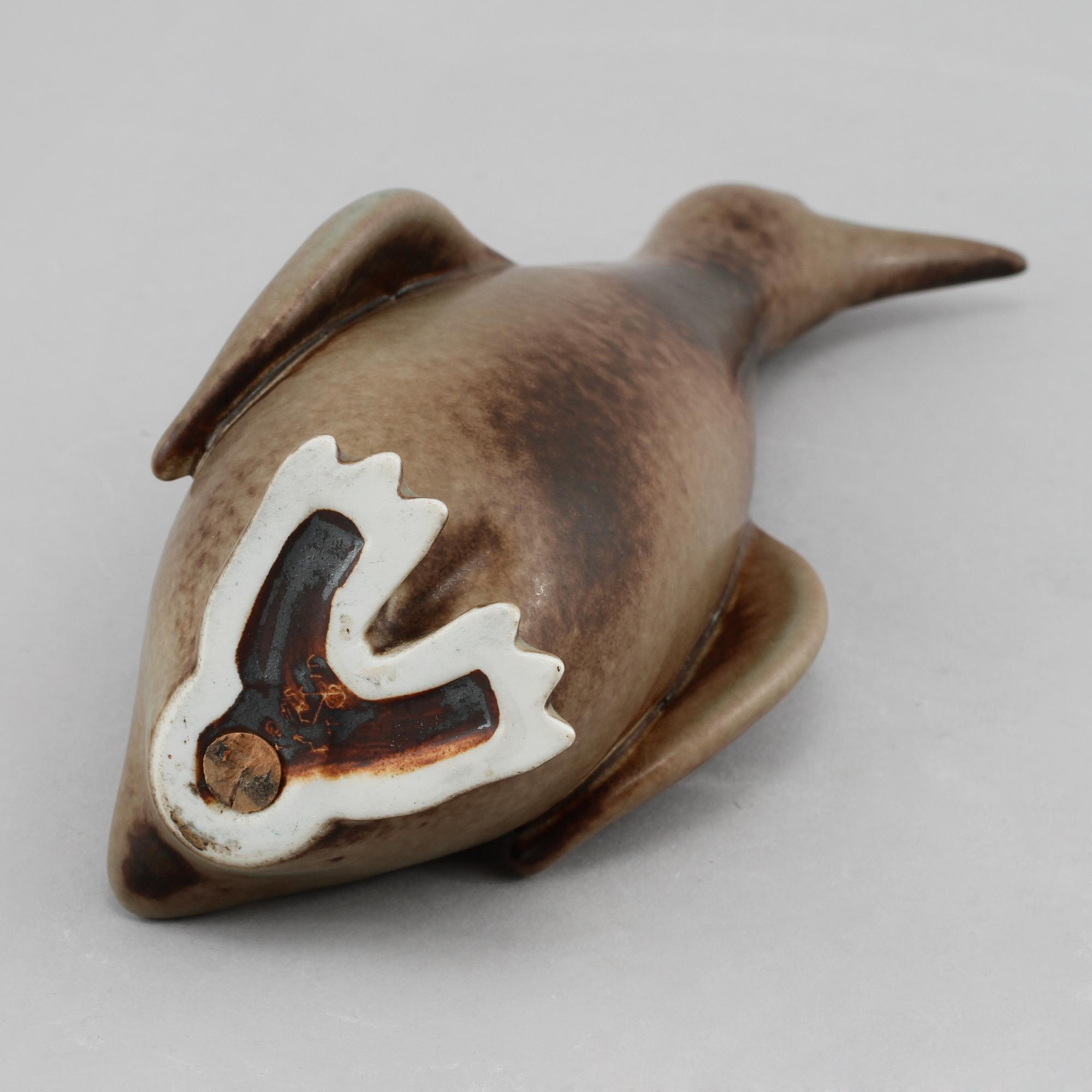 FIGURIN, stengods, Gunnar Nylund, Rörstrand, 1900-talets andra hälft.