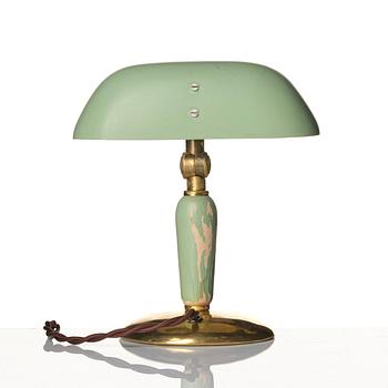 Bertil Brisborg, bords/vägglampa, modell "31866", Nordiska Kompaniet, 1940-50-tal.