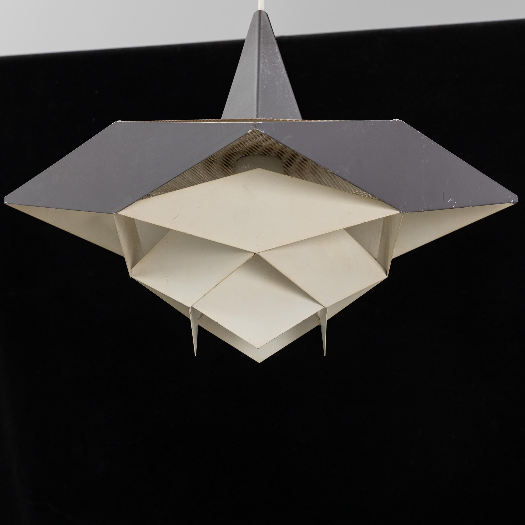 Preben Dahl, a 'Symfoni' celing lamp from  Hans Følsgaard A/S, Denmark, second half of the 20th century.