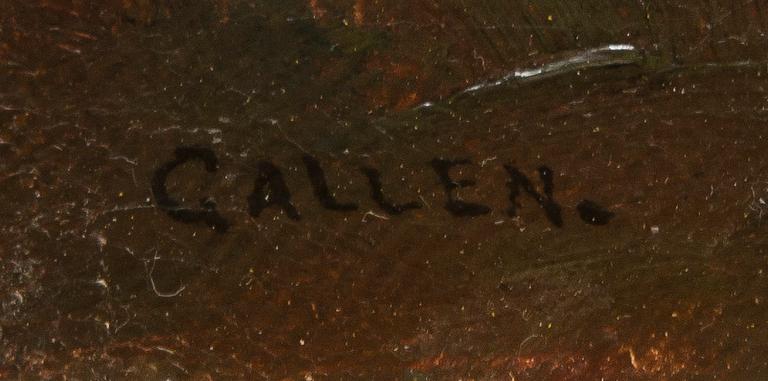 Akseli Gallen-Kallela, Forrest pond.