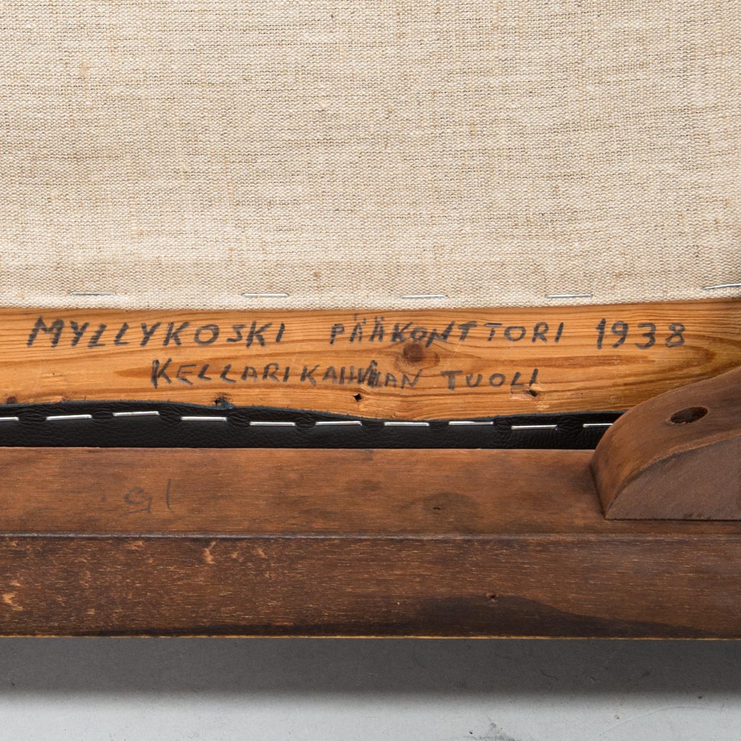 Nojatuolipari, 1930-luku.