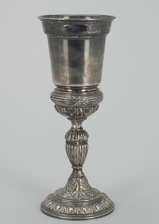 SEGLINGS PRISPOKAL, silver, Hjalmar Fagerroos, Helsingfors 1891.