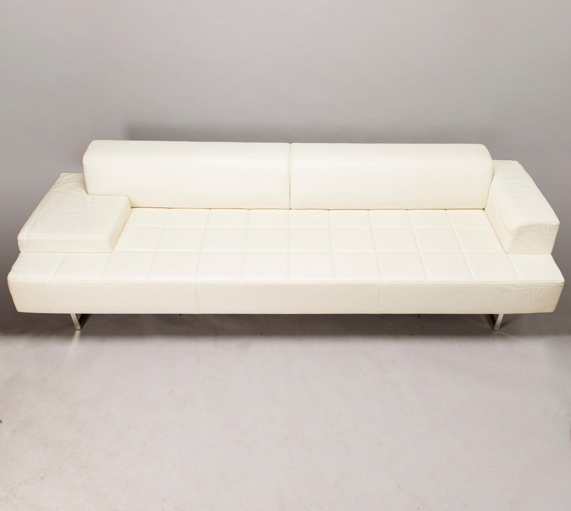 A 21 st century Italian  'Quadra' sofa for Poltrona Frau.