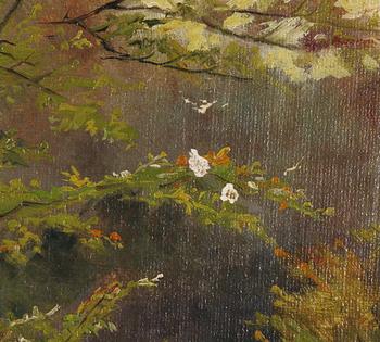 OKÄND KONSTNÄR, olja på duk, 1900-talets början.