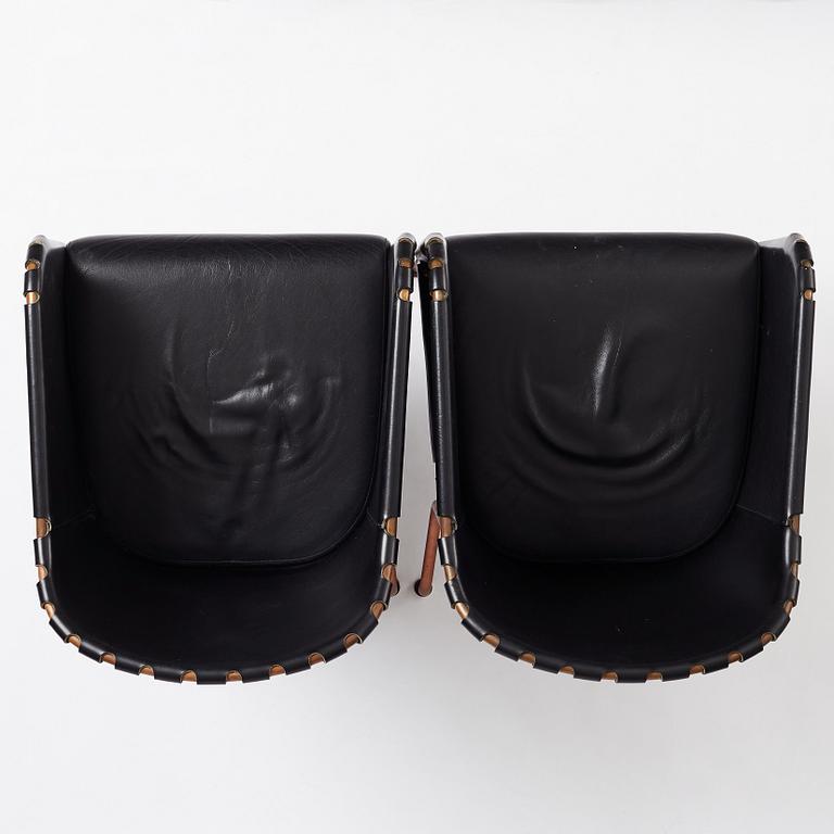 Mats Theselius, a pair of 'Ambassad' easy chairs, Källemo, Sweden, post 1999.