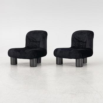 Cini Boiri, fåtöljer, ett par, "Botolo", Arflex, Italien.