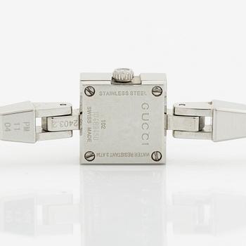 Gucci, wristwatch, 14 x 14 mm.