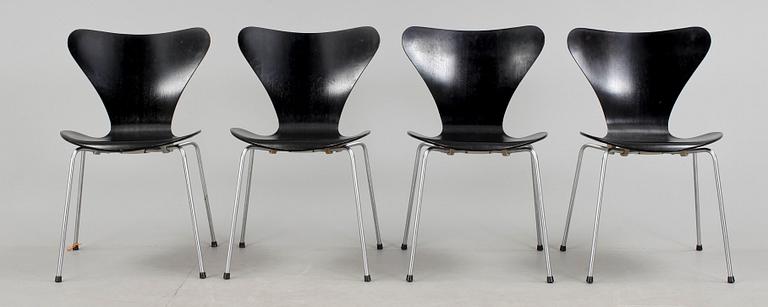 STOLAR, 4 st. "Sjuan", Arne Jacobsen.