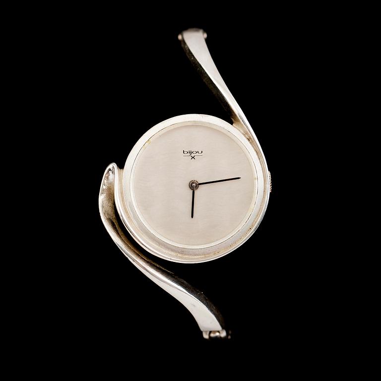 ARMBANDSUR, sterlingsilver, Bijou, 1900-talets tredje kvartal.