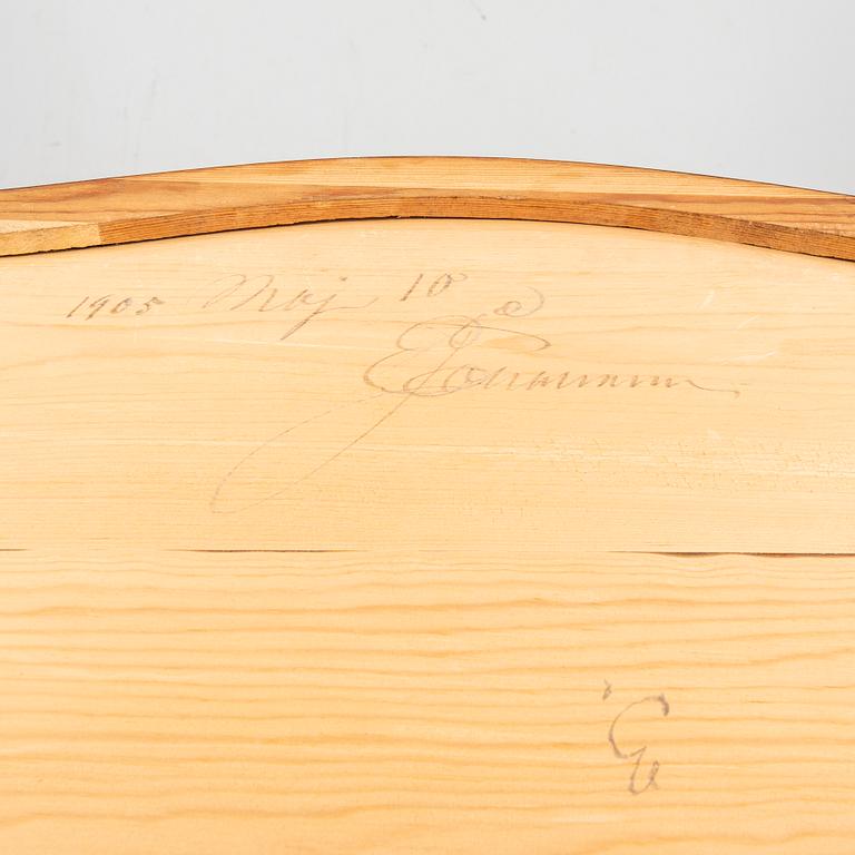 Byrå nyrenässans signerad och daterad 1905.