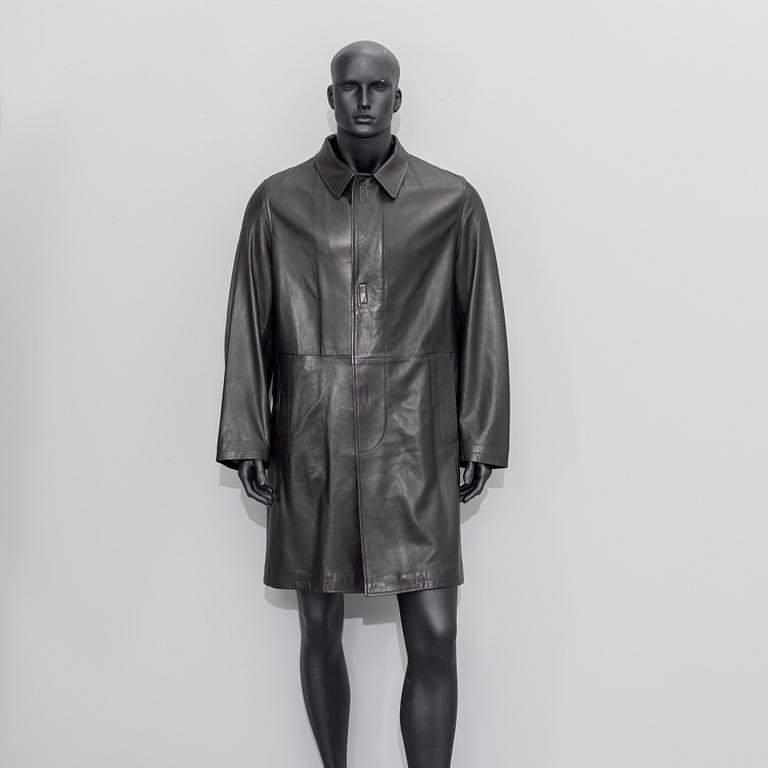 A leather jacket from Cerruti 1881.