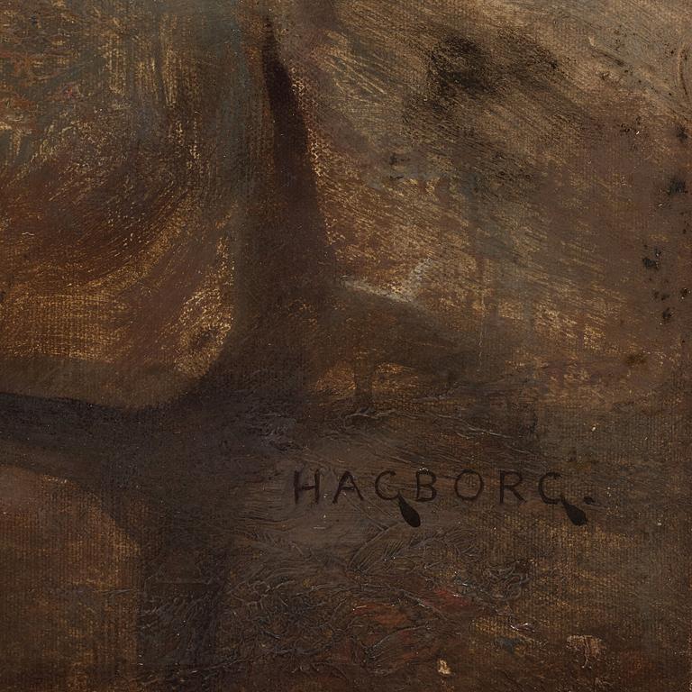 August Hagborg, "Fiskare i Torekovs hamn".